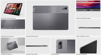 Lenovo Tab M11 11in 128GB 4GB Wi Fi Gray Tablet computer manufactured