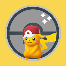  Shiny Pikachu (Reds Hat) (#025) - GO Tour 20...
