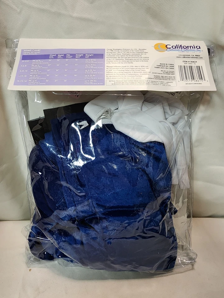 California Costumes Boys George Washington Costume, X-Large (12-14) - Image 4 of 4