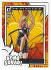 DONOVAN CLINGAN PORTLAND TRAIL BLAZERS SIGNED DONRUSS ROOKIE CARD UCONN HUSKIES