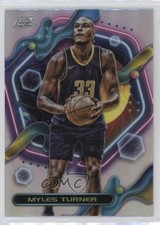 2023-24 Topps Cosmic Chrome Refractor Myles Turner #51 10wc