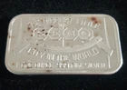 RARE & VTG. SILVER TOWNE 1oz .999 SILVER ART BAR