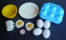 Fisher Price Fun with Food plus toy egg carton