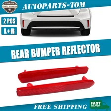 Rear Driver and Passenger Side Bumper Reflector Set For Toyota Corolla 2020-2022