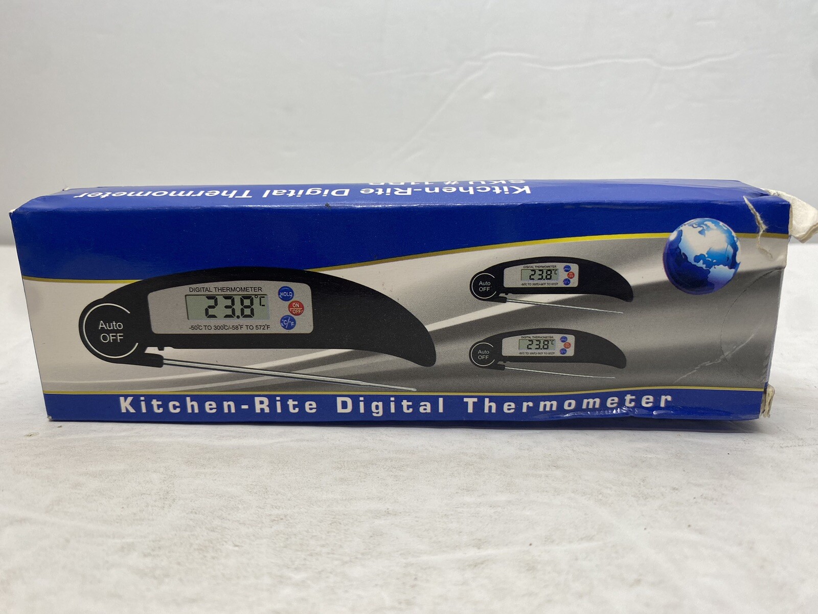 Kitchen-Rite Digital Thermometer • Black | eBay