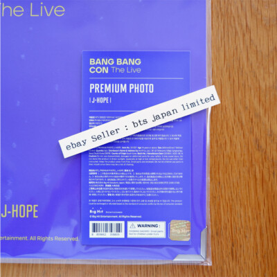 新品 BTS 公式 BANG BANG CON PREMIUM PHOTO-V BTS Bang Bang Con OFFICIAL PREMIUM PHOTO V JIMIN JUNG KOOK SUGA
