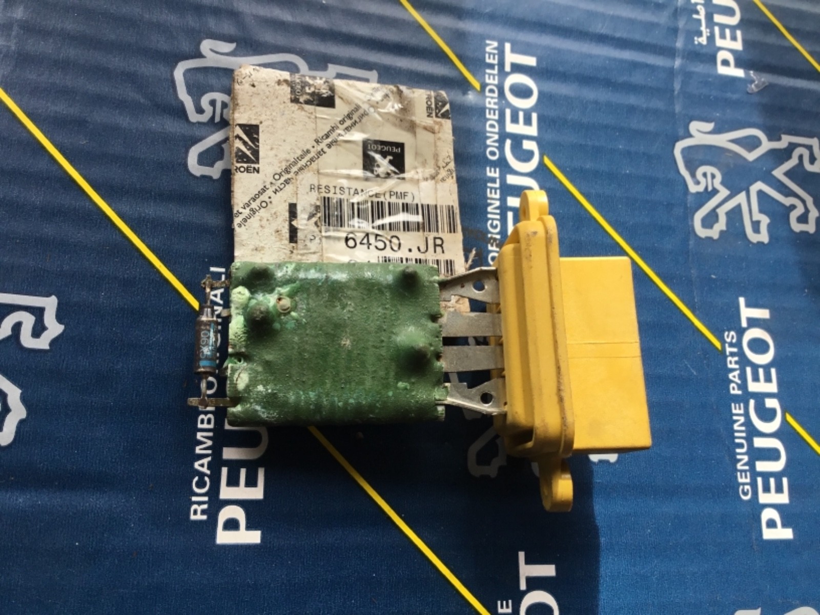 PEUGEOT PARTNER CITROEN BERLINGO HEATER BLOWER FAN RESISTOR 6450JR NEW