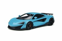 Mclaren 600 LT 2018 Curacao Blau GT Spirit GT310 1:18 Resin Blau Bleu