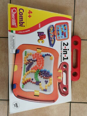 AMOSTING Gioco Chiodini Per Bambini 2, 3 Anni, Gioco Di Abbinamento Colorato Giocattoli Prima Infanzia Puzzle Regalo Di Compleanno Per Bambino 10 Carte E 46 Pulsanti 0 3