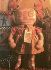 PATTERN Extreme Primitive Simple Raggedy Ann Doll NEW Threadbare Primitives