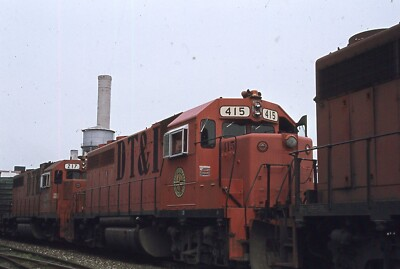 #ad #ad Duplicate Train Slide Detroit Toledo Ironton GP 40 #415 06 07 1980 3rd St $4.60