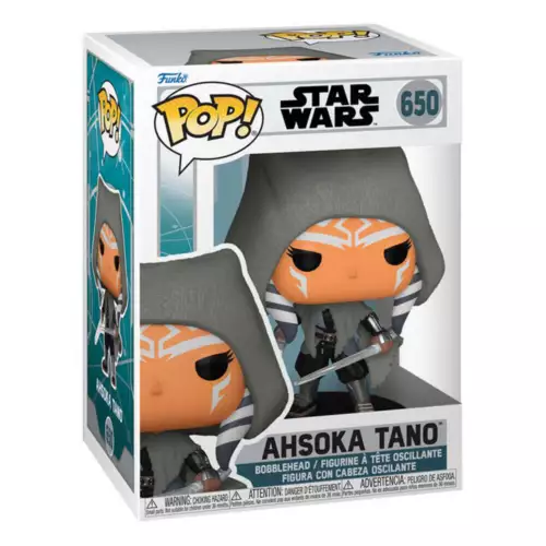 Funko Pop Star Wars Ahsoka TV Ahsoka Tano Vinyl Figure for Ages 3 Years and Up