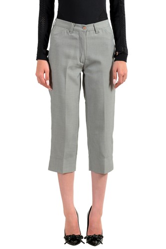 Light Gray Capri Cropped Pants 