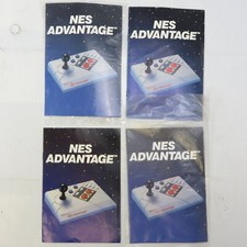LOT OF 4 NES ADVANTAGE INSTRUCTION MANUALS Vintage Nintendo Entertainment System