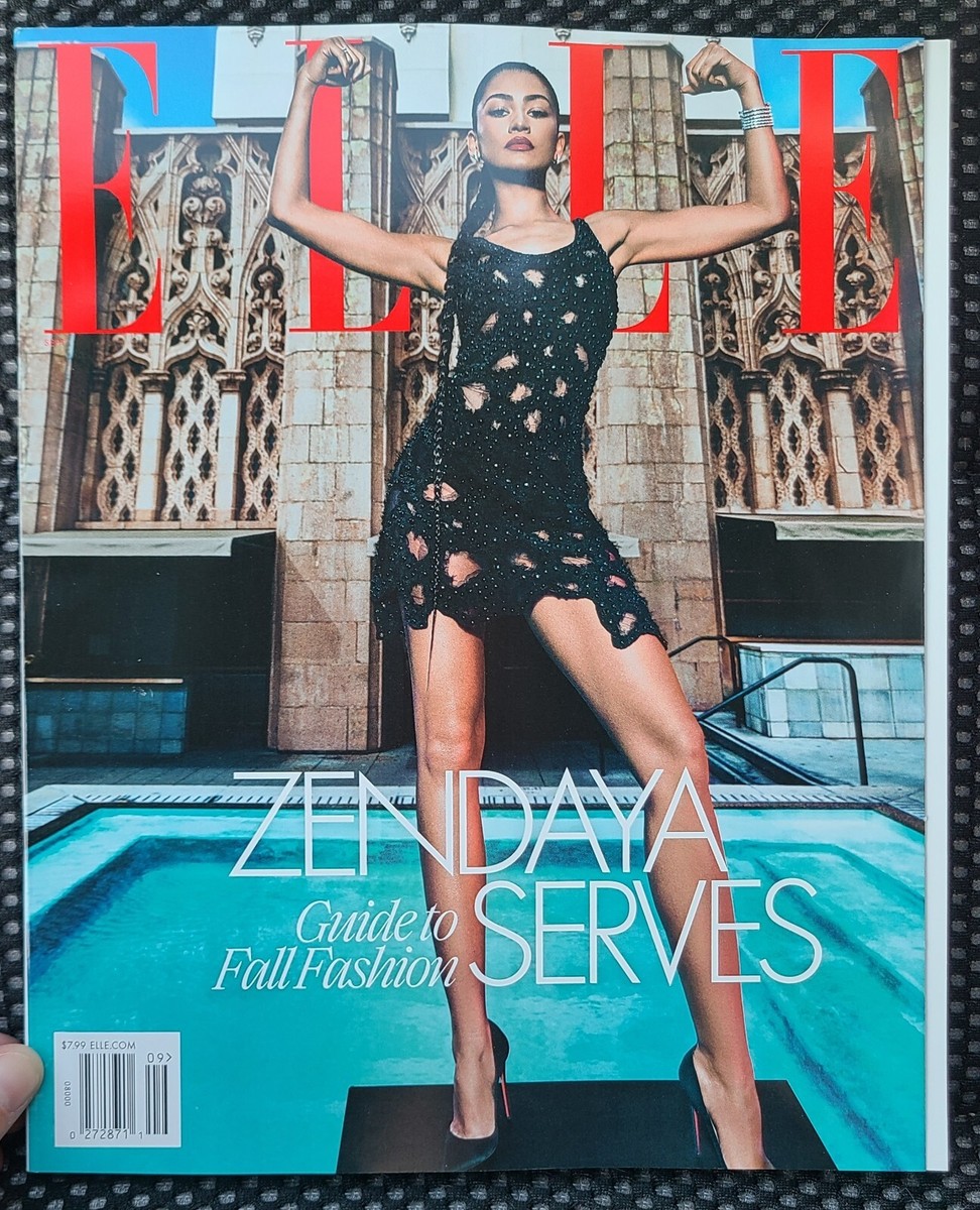 Elle Magazine - Zendaya - September 2023 | eBay