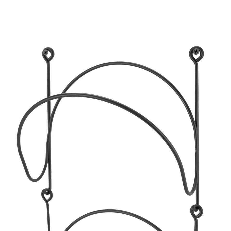 Black Wall Mount Wine Rack Ironwork Wine Rack Shelf Farmhouse Wall