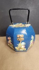 Vintage Mushroom Pocketbook Decoupaged 1970s Purse One Of A Kind