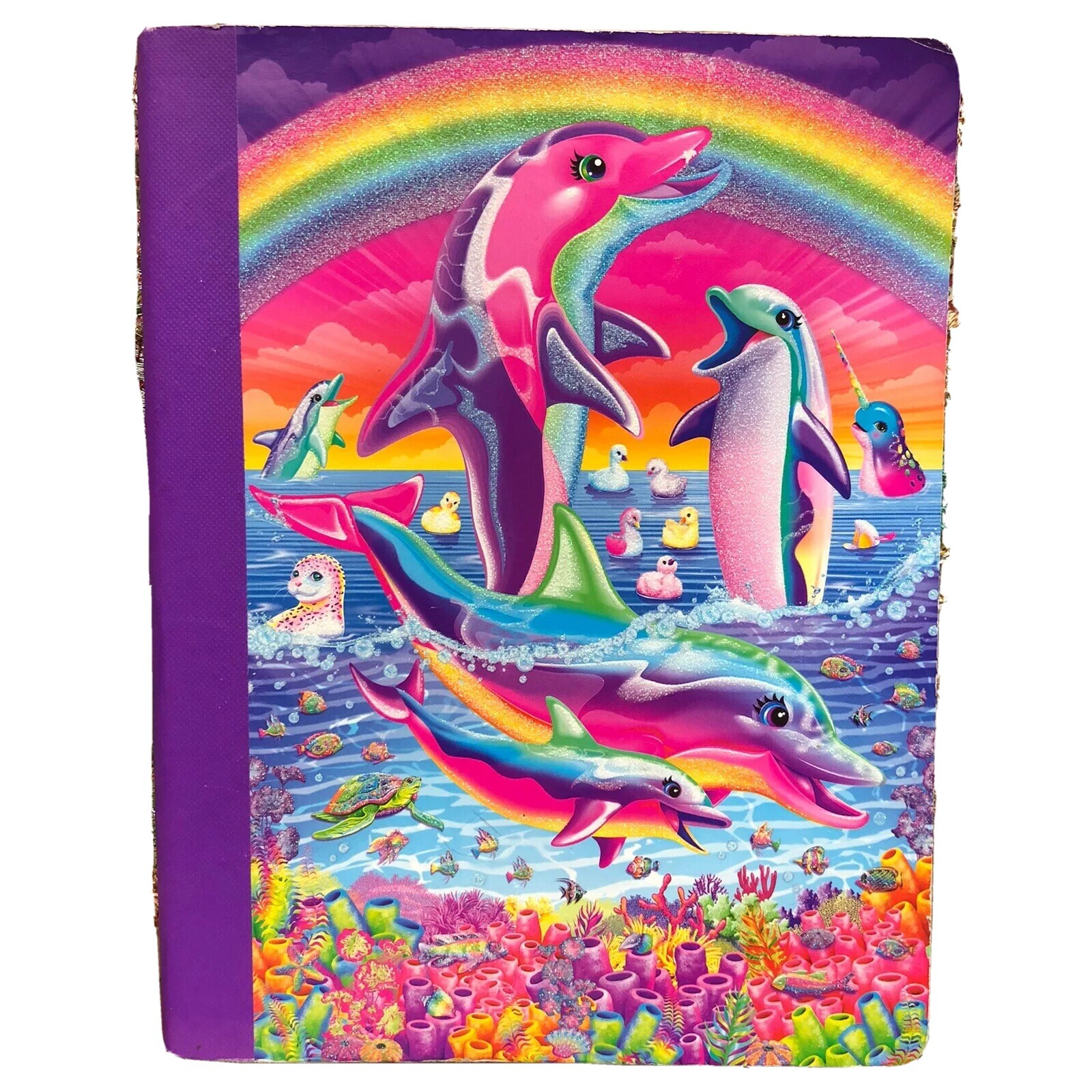 lisa frank notebook
