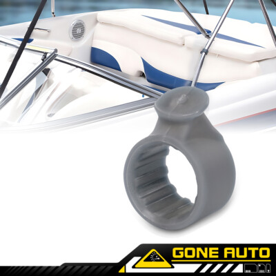 Bimini Top Round Pole Plastic Rod Holder Tracker 1-1/16