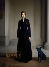 Woman with her Dog by Jasper Collins * Quality Print * FRAME ME !  Regency Lux