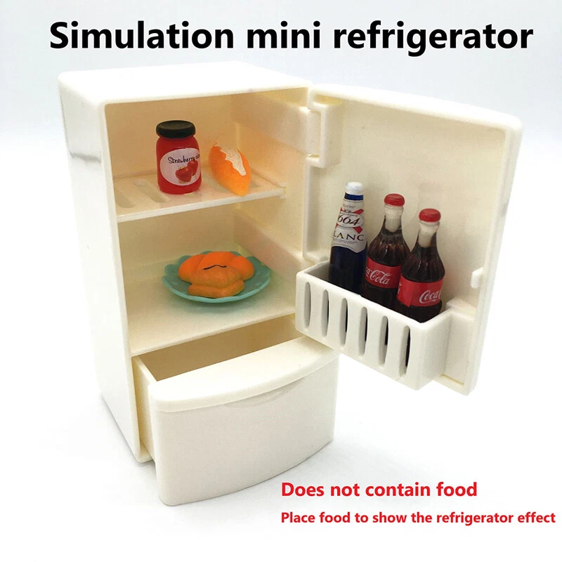 Miniature cheap refrigerator dollhouse