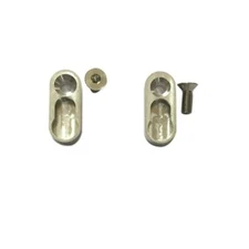 2X Alignment Plates with Limb Screws for 17" ILF CNC Recurve Bow Riser Adjust