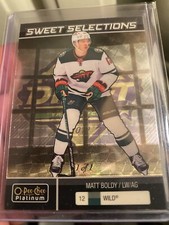2022-23 O-Pee-Chee OPC Platinum Matt Boldy Golden Treasures  RC Wild🌈 1/1🔥