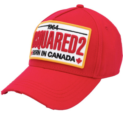 Dsquared2 BORN FIGHTER Icon Baseballcap Cap Kappe Basebalkappe Hat Hut New Model