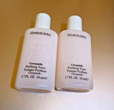 Elizabeth Arden Ceramide Purifying TONER 1.7 oz Each - 2 pack
