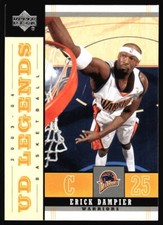 2003-04 Upper Deck Legends Erick Dampier #23 Golden State Warriors