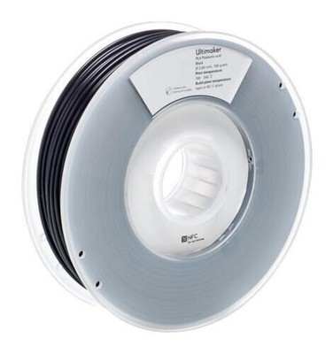 FILAMENT, PLA -BLACK -750G, 3D Printer Filaments 1609