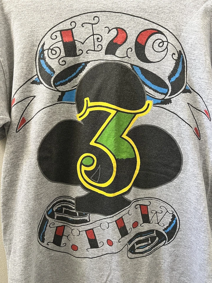 H2O 1999 3 F.T.T.W. Camiseta Epitaph M Hardcore Punk SXE 90’s NYHC Toby Morse FTTW - Imagem 2 de 4