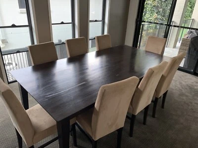 Dining Table 8 Dining Chairs Dining Tables Gumtree Australia Brisbane North West Mitchelton 1260636268