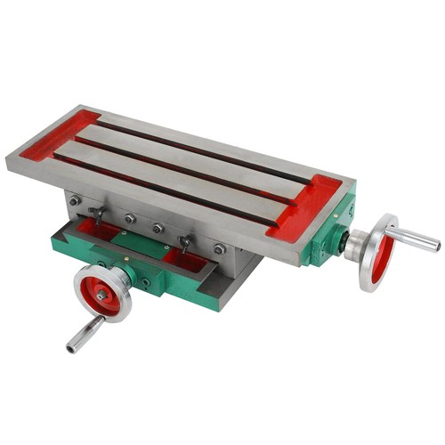 VEVOR Mesa de Fresado de Diapositivas Compuesta 450x170mm Tabla Trabajo Taladros - Imagen 12 de 12