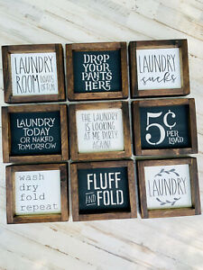 laundry room decor and accessories