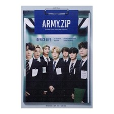 BTS OFFICIAL GLOBAL ARMY MEMBERSHIP 8TH KIT OFFICE LIFE ARMY.ZIP MAGAZINE