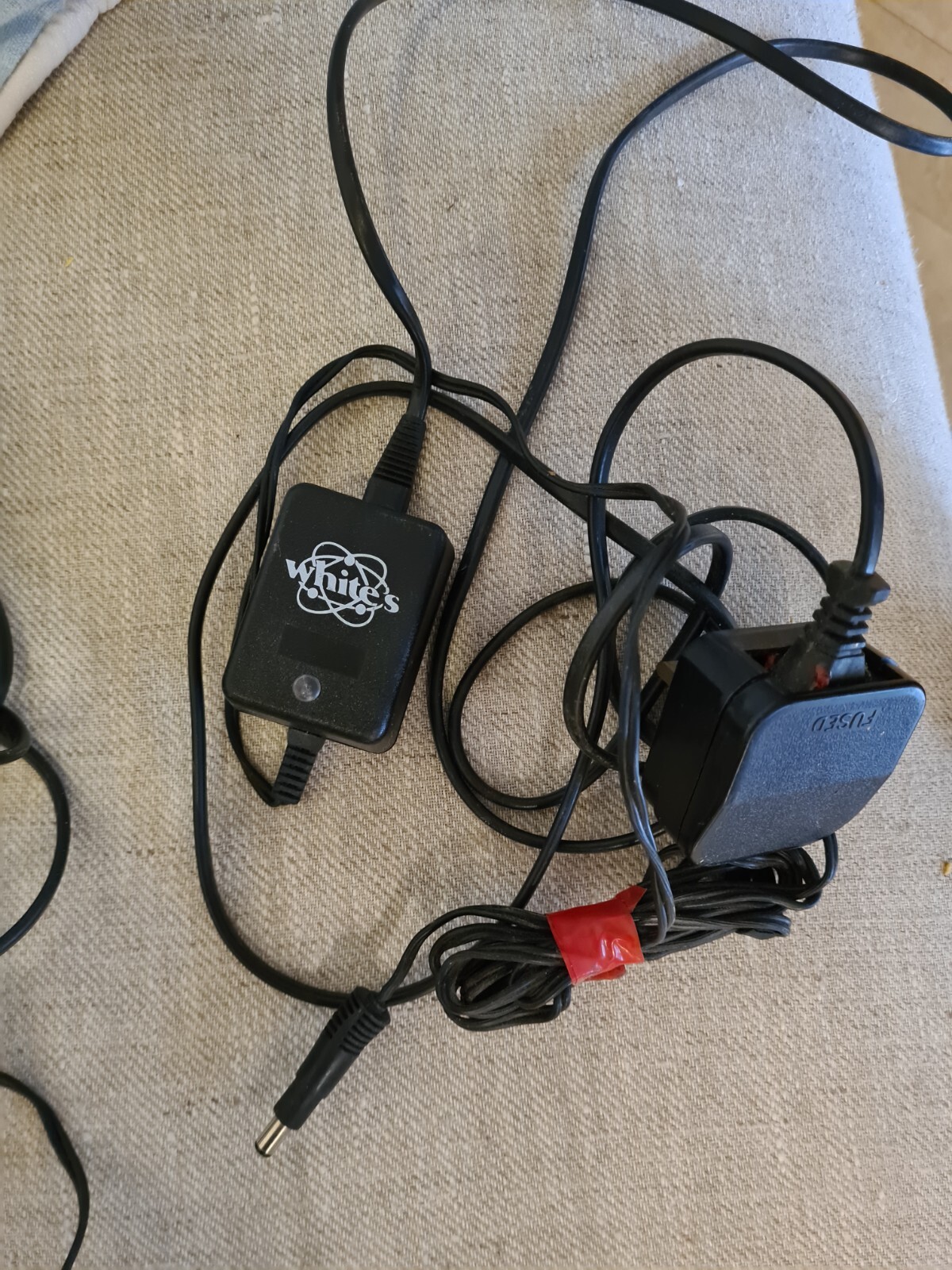 Pair of Working Whites Metal Detector Battery Chargers DFX eBay