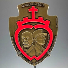 Médaille Coeur VENDEEN - VENDEE - CLEMENCEAU - TASSIGNY - La Rochelle Salon Arts