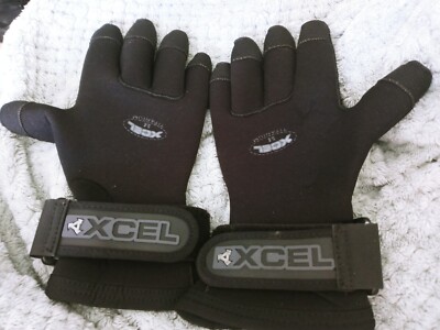 XCEL Medium gloves titanium 5.4