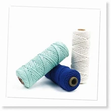 DreamCotton Macrame Magic - 3mm Cord Set | 164 Yards of Colorful Cotton String f