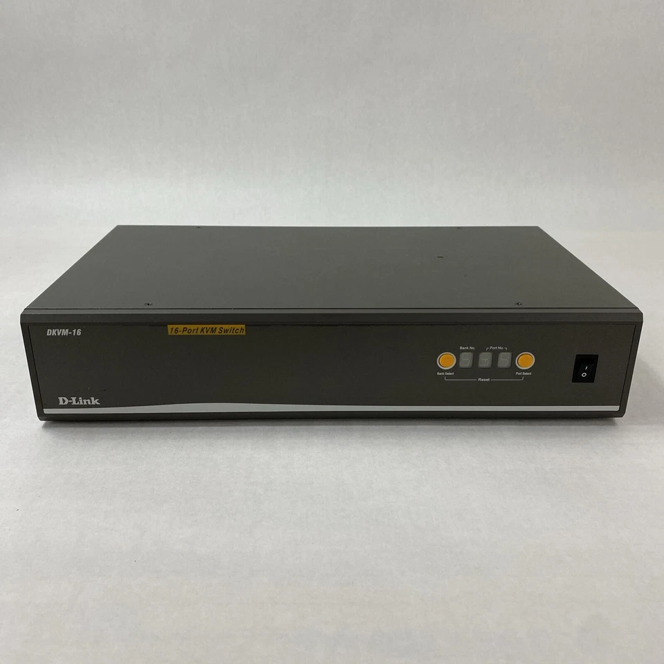 D-Link DKVM-16 PS/2 16-Port KVM Keyboard Video Mouse Switch - Image 2 of 4