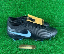 Men Nike Tiempo Maestro Elite FG Black Blue Soccer Cleats HQ3157-040 Size 7.5