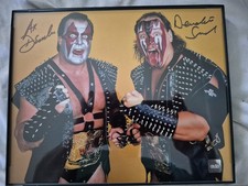 Demolition Ax and Smash 8x10 Framed Autograph W/Proof Of COA (HOF 26/WWE)