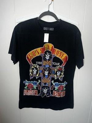 Guns n Roses Appetite for Destruction Tour 1988 Official Tee T-Shirt M