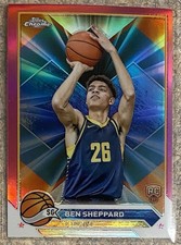2023-24 Topps Chrome “Pink Refractor” Ben Sheppard (RC) #83