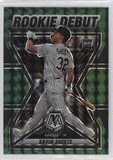 2022 Panini Mosaic Rookie Debut Green Mosaic Prizm Gavin Sheets #RD-16 00jz