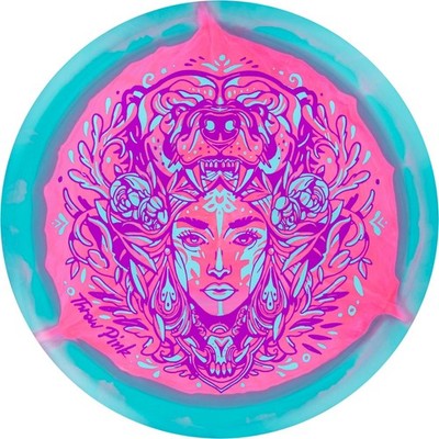 Throw Pink Bear Warrior Halo Star Mamba