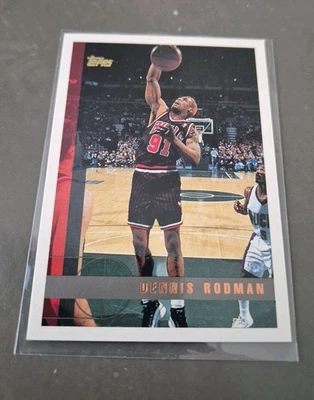 DENNIS RODMAN NBA CARD TOPPS 1997-98 # 106 BULLS PISTONS SPURS - Bild 1 von 4