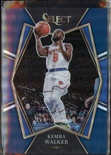 2021-22 Panini Select #105 Blue Prizm Kemba Walker New York Knicks