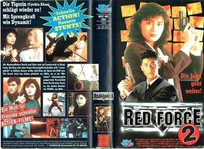 (FSK 18) VHS Videokassette - Red Force 2 - Cynthia Khan - New Vision -ungekürzt